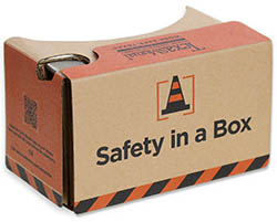 image of safety in a box package