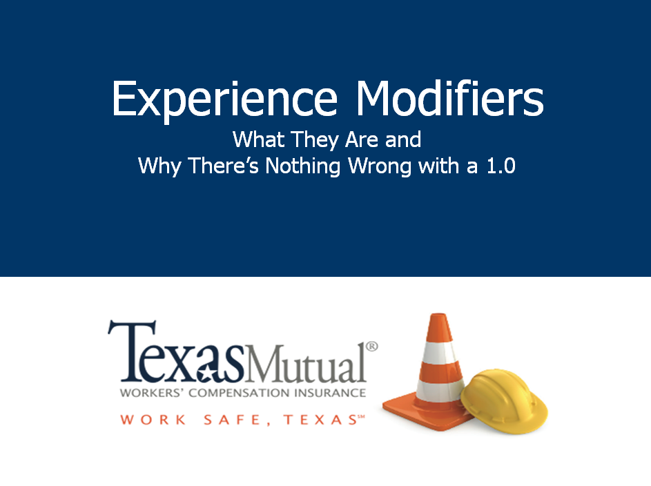 Experience Modifiers