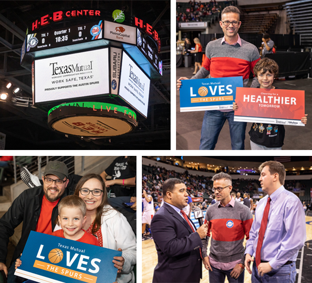 Texas Mutual at the Austin Spurs