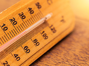 Heat thermometer temperature