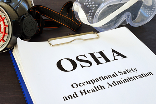 OSHA stock image