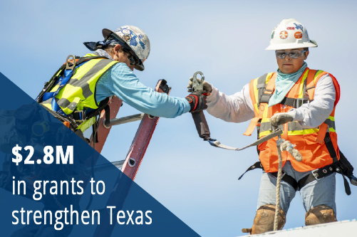 $2.8M in grants to strengthen Texas
