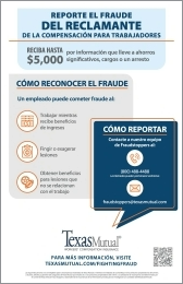 Claimant fraud poster