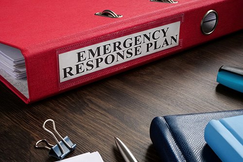 Emergency Action Plan binder