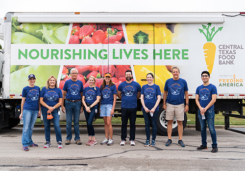 Texas Mutual volunteers