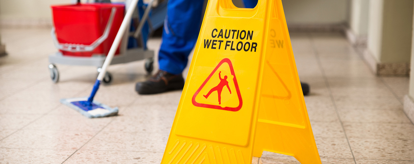 wet floor sign