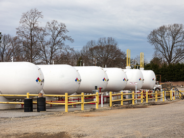 Propane tanks